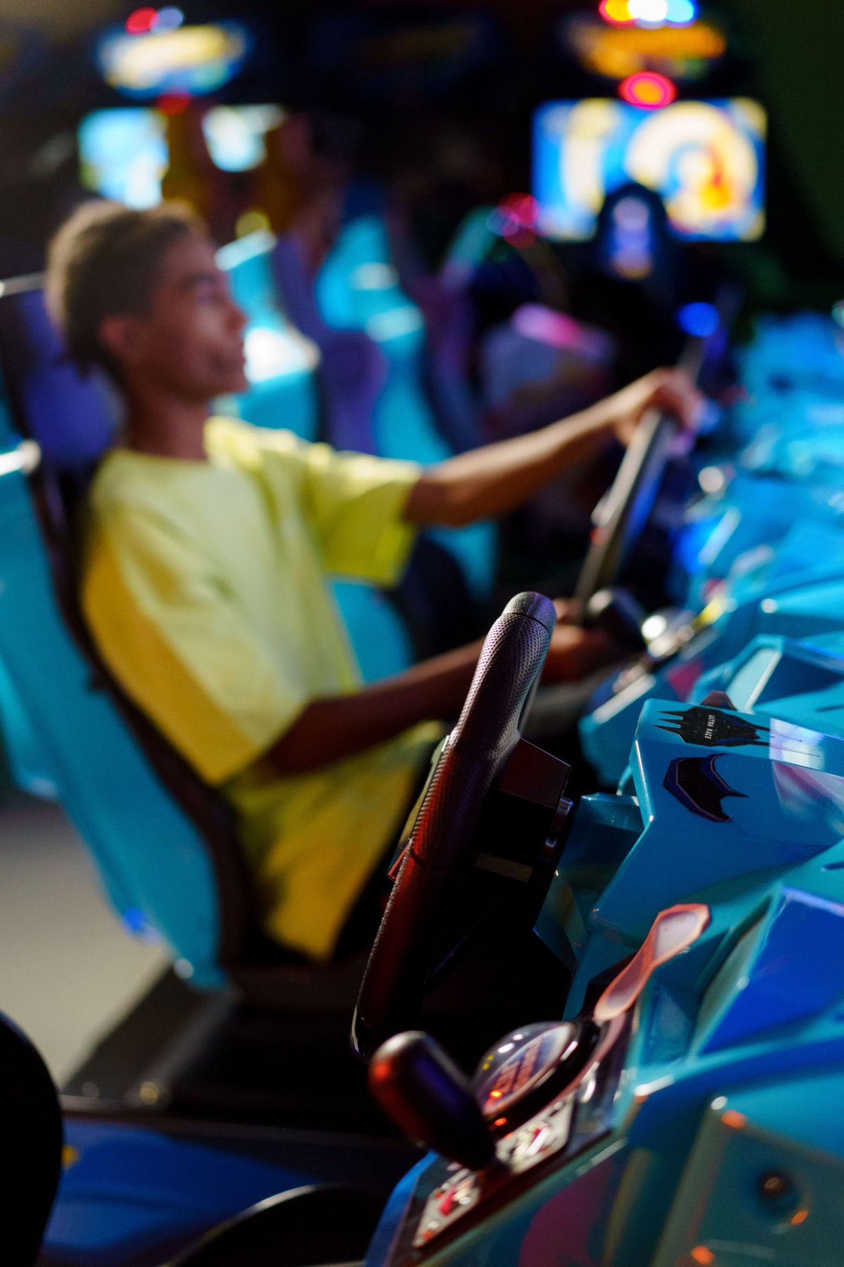 Jeu de course arcade immersif